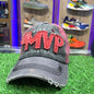 Red Grey Basketball MVP Cap 700168