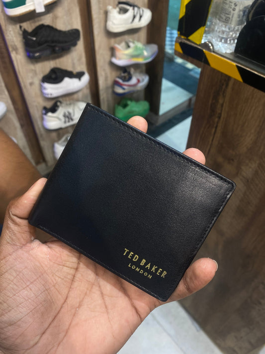 DET Black Colour Genuine Leather Men’s Wallet 60223203
