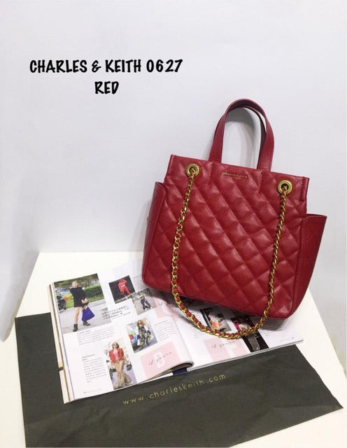 Red Charles & Keith Bag