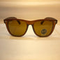 YAR RB Matte Brown Frame Brown Shade Unisex Big Size Sunglasses RB2140 F 902 54 18 3N