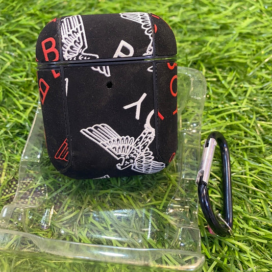 Red Black Plactic EarPods 2 Case