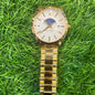 LOR Gold Chain White Dial 400426