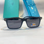 YAM Black Frame Black Shade Unisex Branded Sunglasses 855 55 18-137