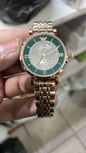 Mra Copper Chain Green Dial ladies watch 901016