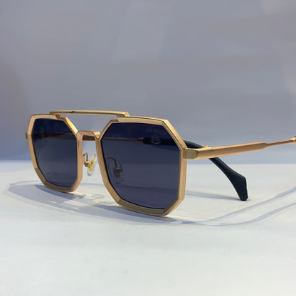 May yam glossy chopper Frame blue Shade Unisex Sunglass 2186 58 18 148