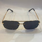 May yam Golden Frame Black Shade Unisex Sunglass 22053 57 15 145