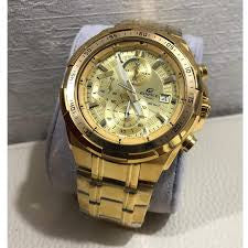 IDE Gold Chain Gold Dial Men Watch Chronograph Working Men Watch 400667