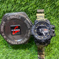 Khakhi Military Colour Water Resistance Sports Watch. 500405