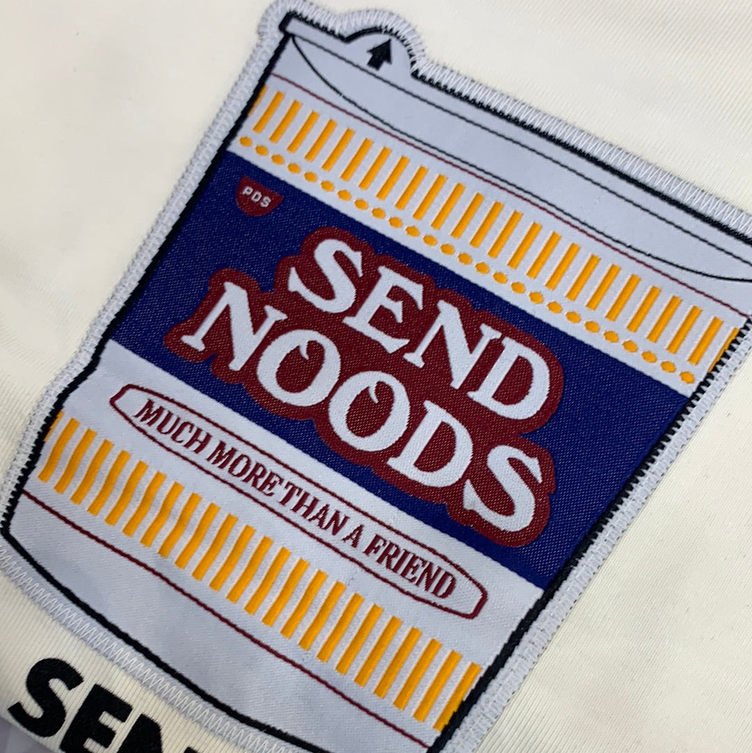 Send Noods Pink Colour With Send Noods Front and Back Printed Premium Quality Tshirt 26046