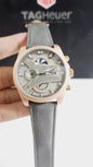 Gat Gray Strap Copper Ring Man Watch
