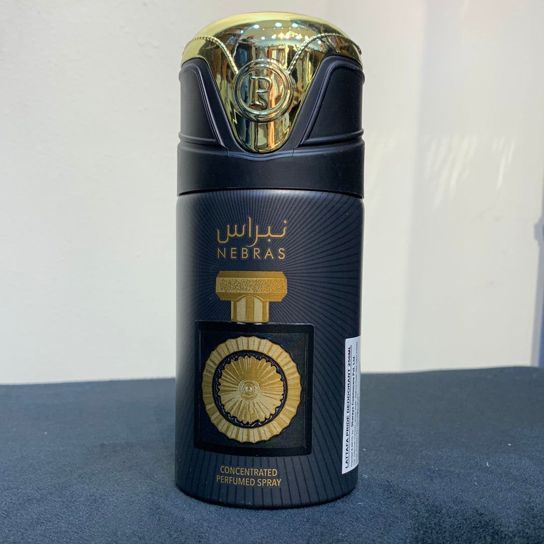 Nebras Gold Deodrant by Lattafa Pride 250ml