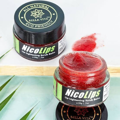 Bella Vita Nicolips Lightening Scrub Balm