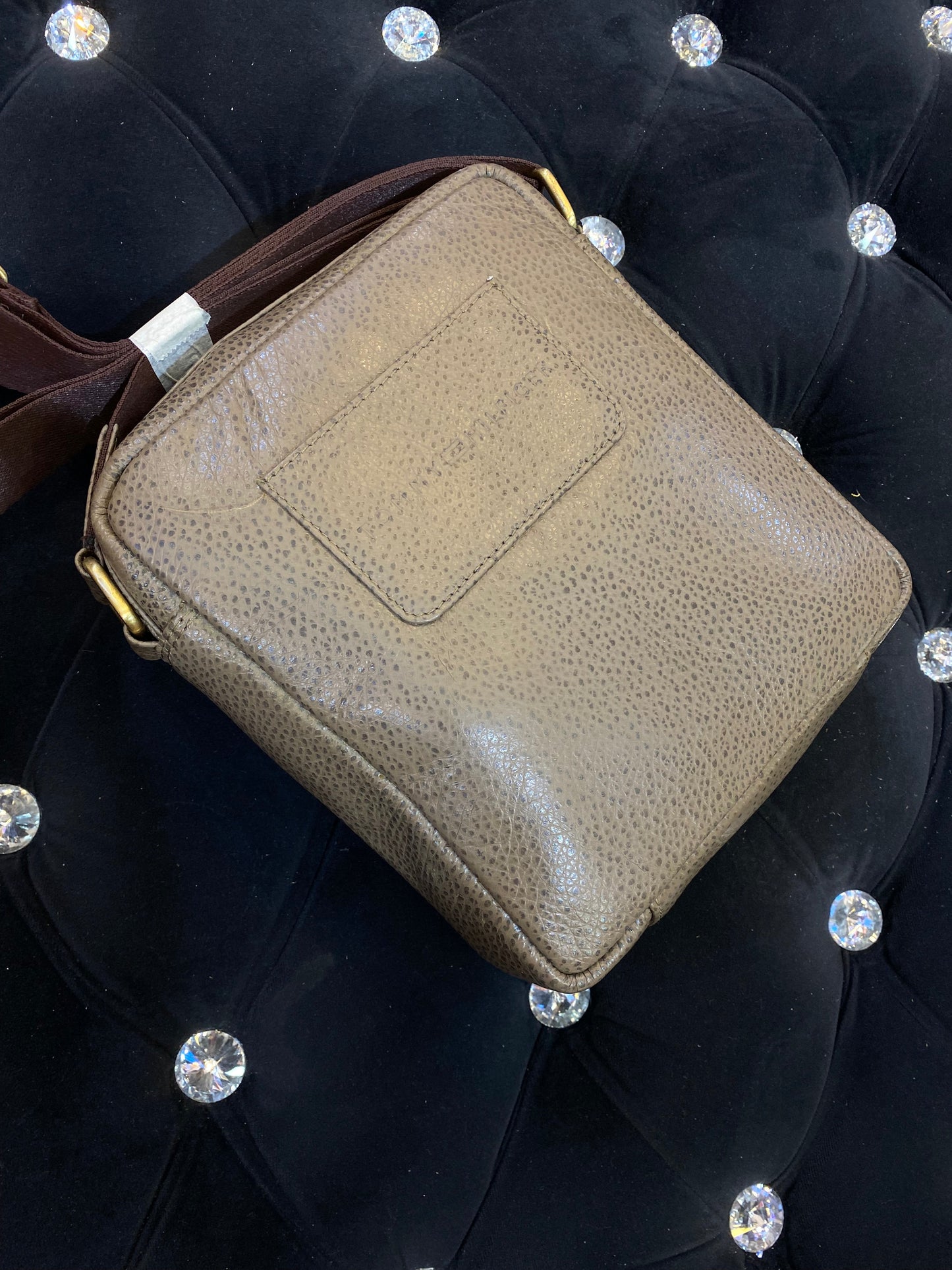 Mot Beige Grey Colour With Multiple Zipper Pocket Surplus Unisex Side Bag 113902