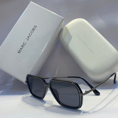 Mar ram mattle silver Frame black Shade Unisex Sunglass 2119 50 19 142
