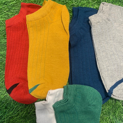 Popular Broun Multi Colour Shocks Ultra Low Ankle Shocks