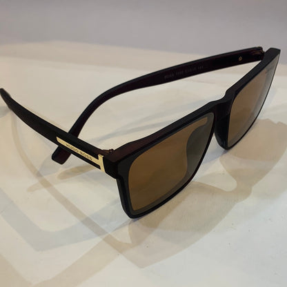GUH Matte Brown Frame Brown Shade Sunglasses 1350 53 15 145