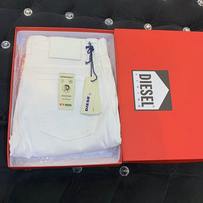 Eid Die Plane White  Mens Hight Quality Men’s Straight Fit Jeans 32054