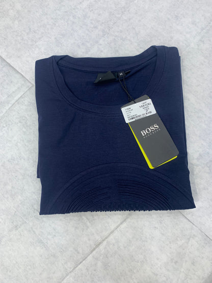 GUH SOB  Navy Blue Colour With Front Sob Print Lycra Fabric Tshirt 50156