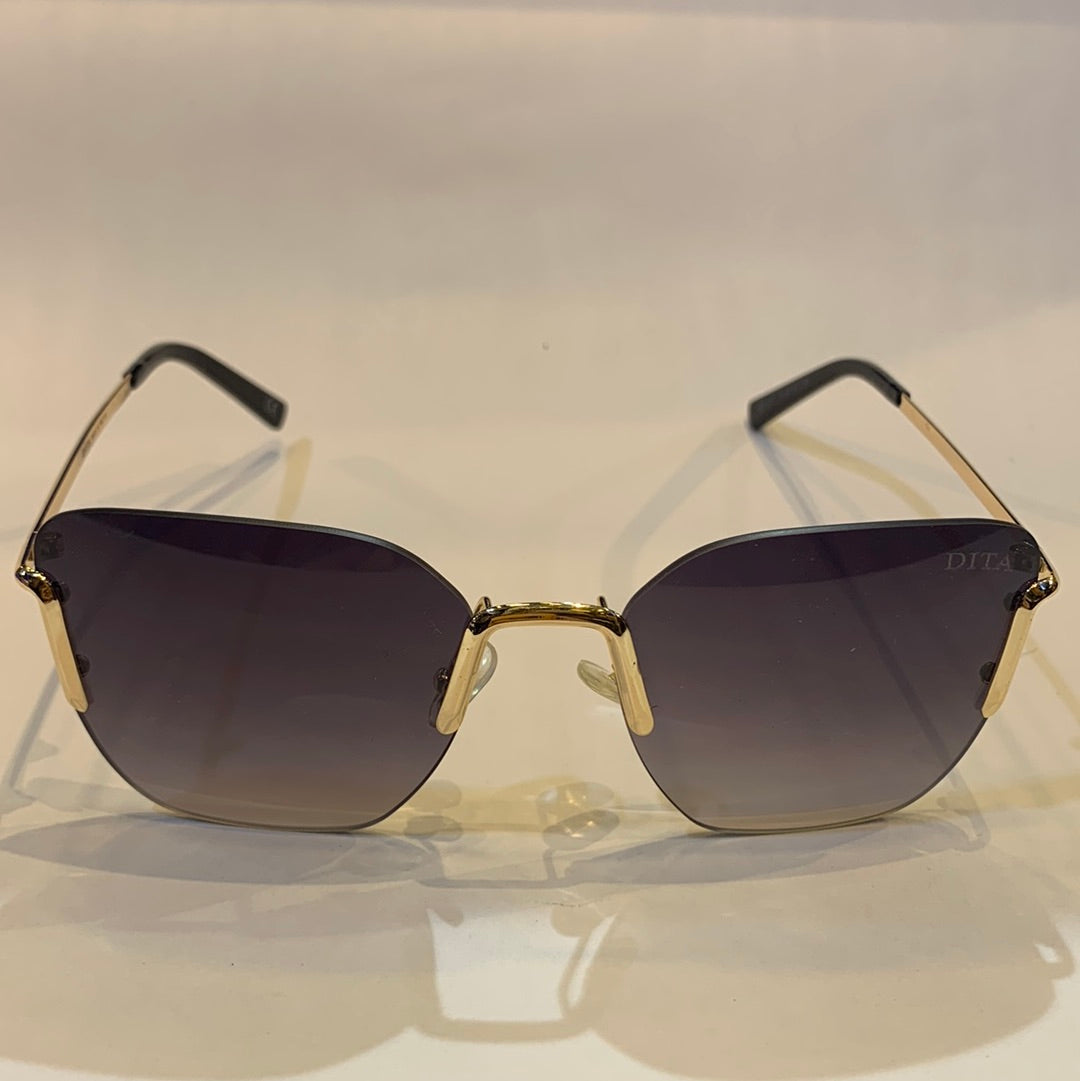 TID golden Frame black shade sunglass GZ1217 51 19-139