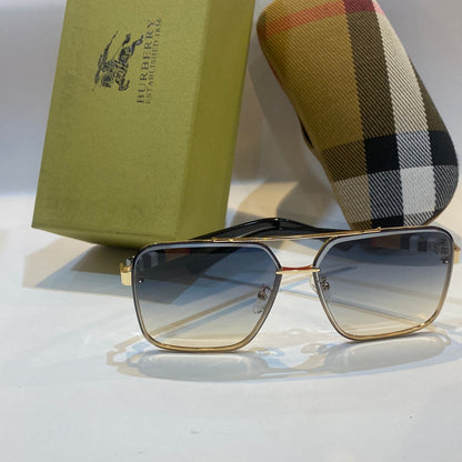 Rub Gold Frame Blue Transi Shade Unisex Branded Sunglasses 2A506 52 14-138