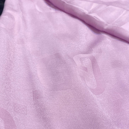 Cug Guc Peach Colour Cug Print Heavy Quality Muffler  9340