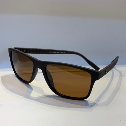 NOM Matt Brown Frame Brown Shade Unisex Sunglass J1209 57 17-142