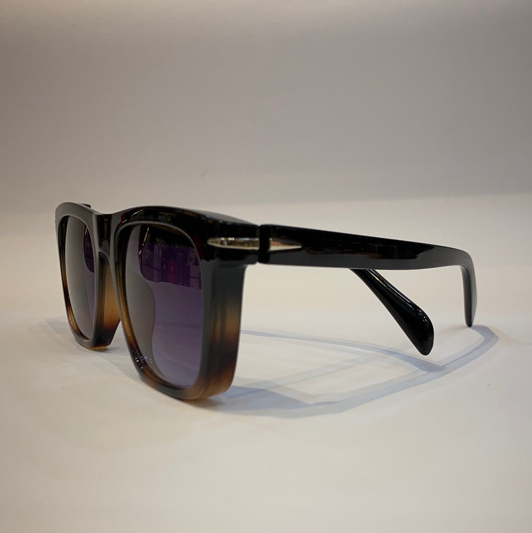 BD Black Brown Frame Black Shade Sunglass UM1887C651 20-146