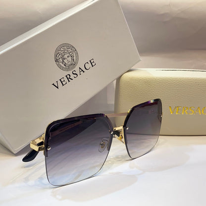 REV Gold Frame Grey Shade Unisex Branded Sunglasses CF58309