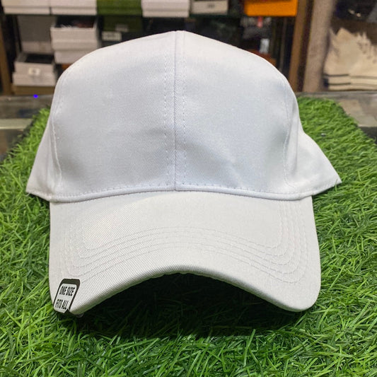 Simple White Colour Cap 13216