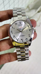 Lor Silver Chain White Dial Day Date Men Watch 901335