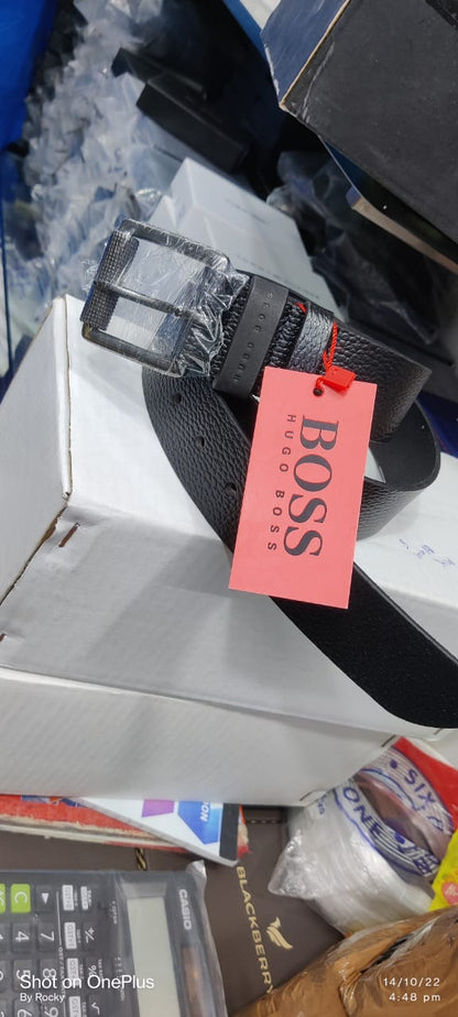 SOB Brown Colour Golden Buckle Genuine Leather Surplus Men’s Belt 987672