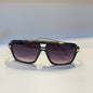 TID Black Frame Purple Shade Unisex Sunglass