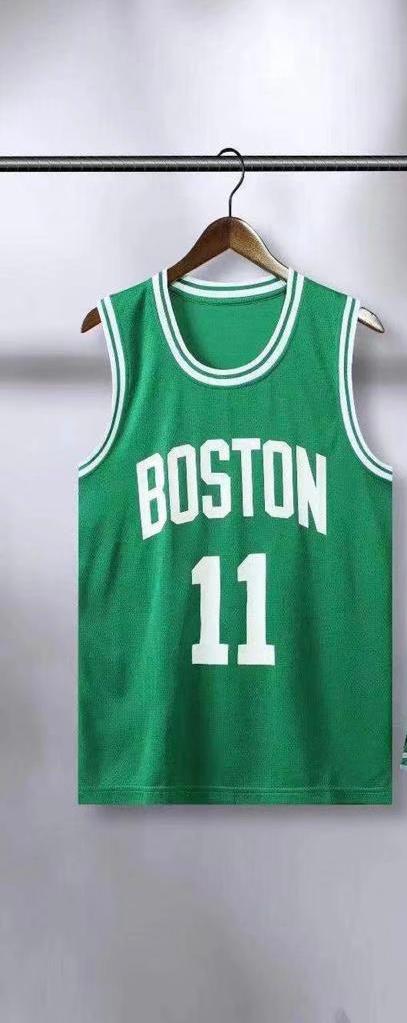 Green White Colour Boston 11 Jersey Imported Quality 28011