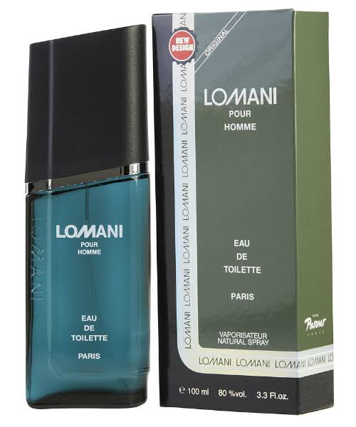 Lomani Pour Homme Eau De Toilette Paris Vaporisateur Natural Spray 100 ml 80% vol. 3.3 Fl. Oz.