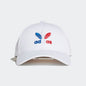 Ida White Cap Blue White Red Embroidery Back Side Net Fabric 300119 03082023