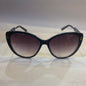 AHC Black Blue Frame Brown Shade Sunglass D15166 57 17-149