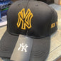 YN Black Cap Yellow Embroidery 300195
