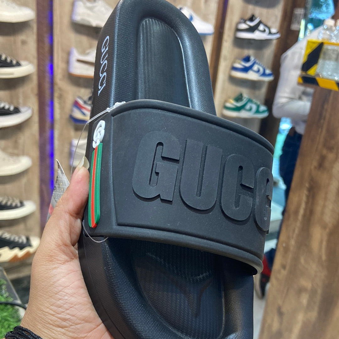 Cug Guc Black Colour Slipper  935417h