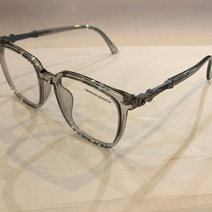 RHC CH HC Grey Frame Transperant Shade Unisex Branded TR90 81254 52 21-144