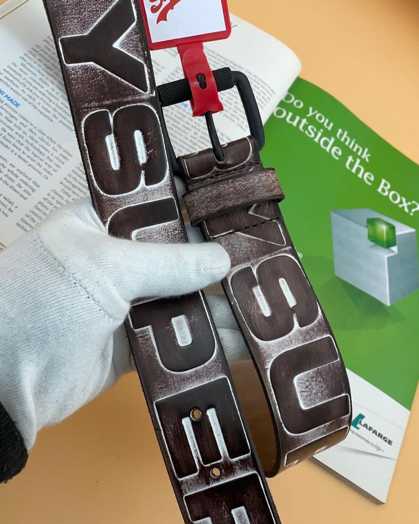 Branded Imported Genuine Leather Belt Belt with Brand Box CA 69012