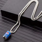 Sliver Pepsi Bottle Pendant Necklace Chain 50291