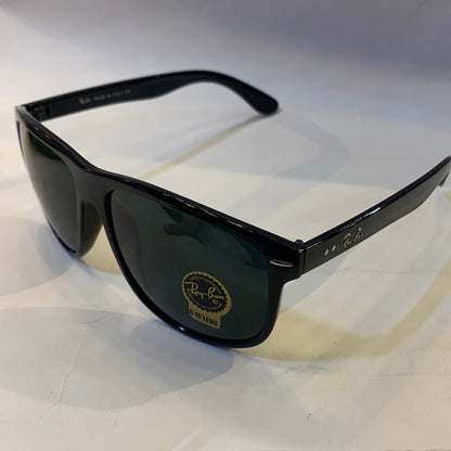 YAR RB Glossy Black Frame Black Shade Sunglasses RB4147 601 60 18