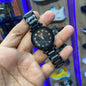 OID Black Chain Black Dial Laides Watch 400141