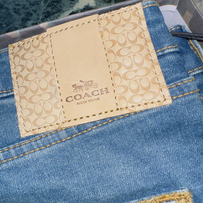Aoc Coa Light Blue Back Aoc Coa Print Mens Hight Quality Men’s Jeans 84106