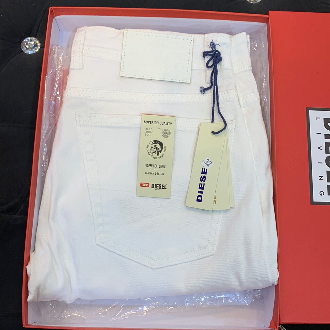 Eid Die Plane White  Mens Hight Quality Men’s Straight Fit Jeans 32054