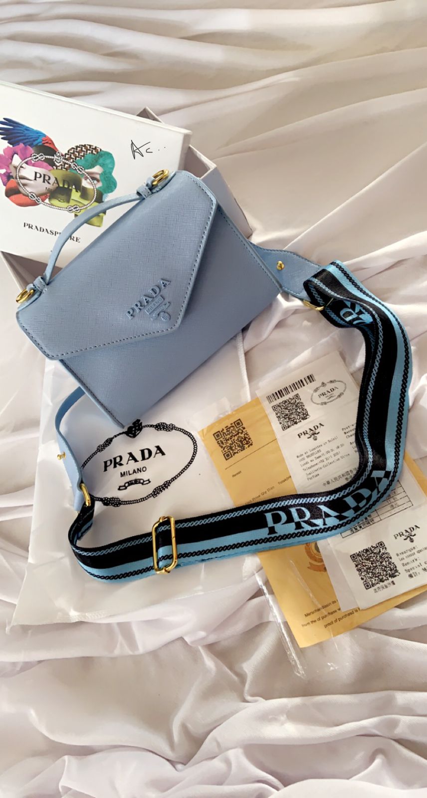 ARP PRA Blue Colour Premium Quality Ladies Bag Side Siling Bag 400858
