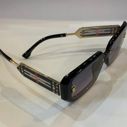 RUB Black Frame Black Pink Shade Unisex Sunglass 8312 54 18-140