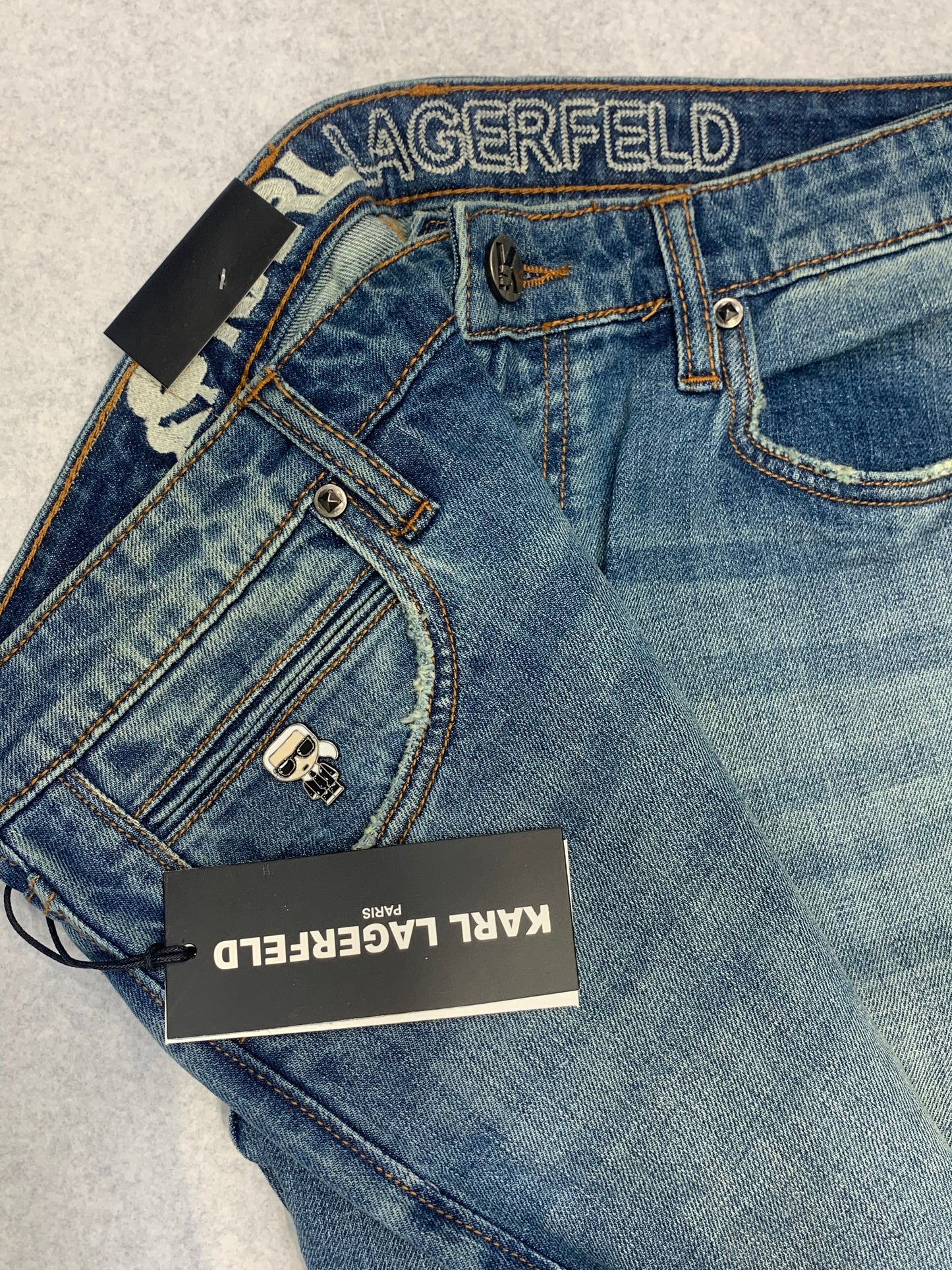 Rak Faded Blue Mens Hight Quality With Plain Design Men Slim Fit Jeans 7000301