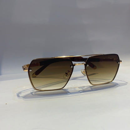 May yam glossy gold Frame yellow Shade Unisex Sunglass 10489 62 15 145