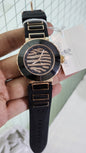 Aws Black Strap Black Dial Ladies Watch 901309